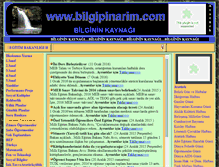 Tablet Screenshot of bilgipinarim.com